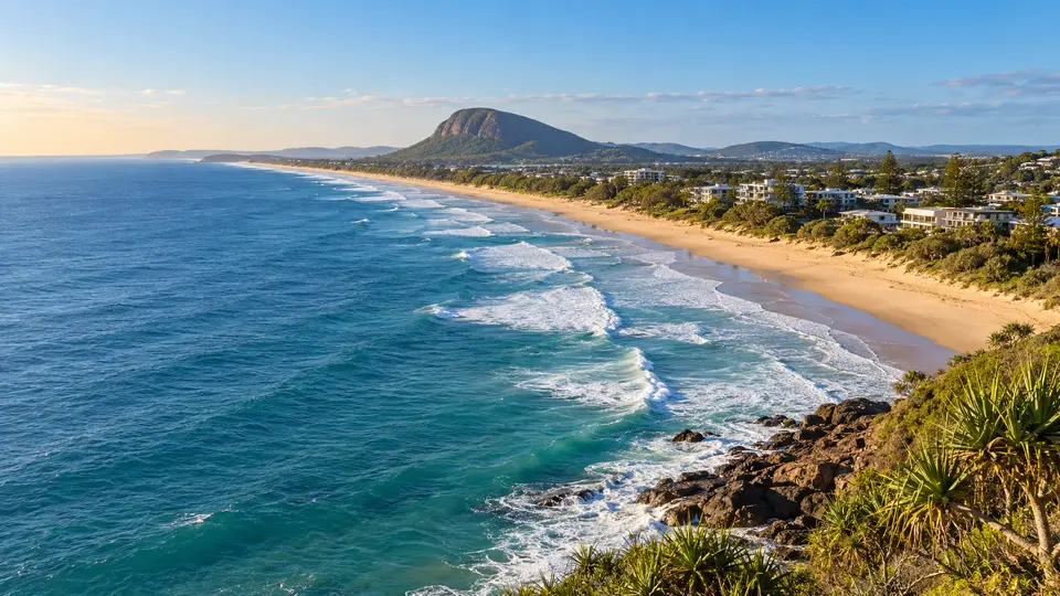 Coolum Beach on the Sunshine Coast